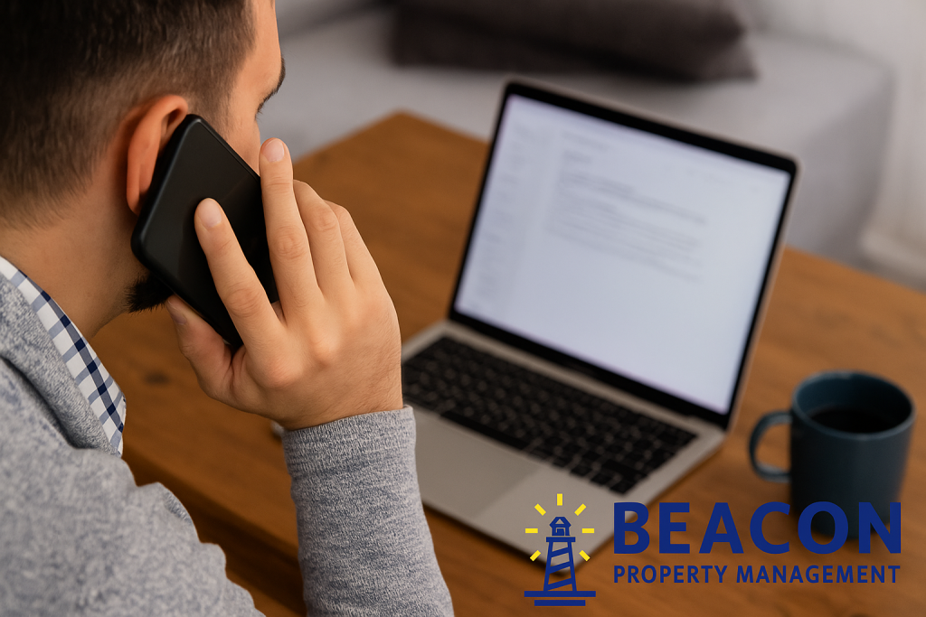 Glowing blue wireframe speech bubbles representing digital business communication